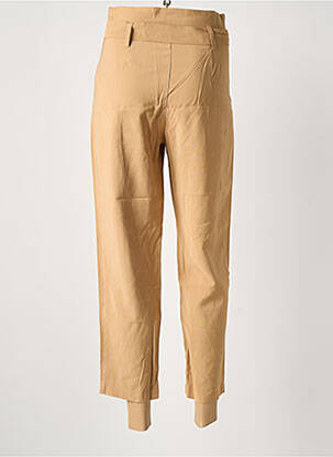 Pantalon 7/8 țesătură poplin mărime normală bej ARTLOVE femeie