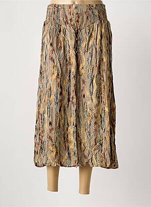 Fustă lungă verde MEISÏE femeie