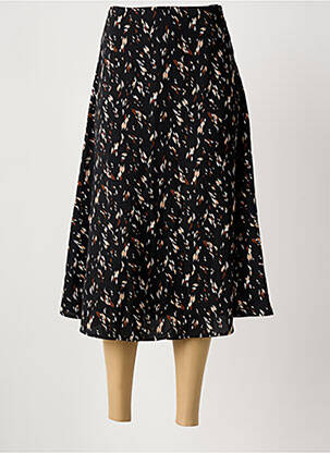 Fustă midi negru ARTLOVE femeie