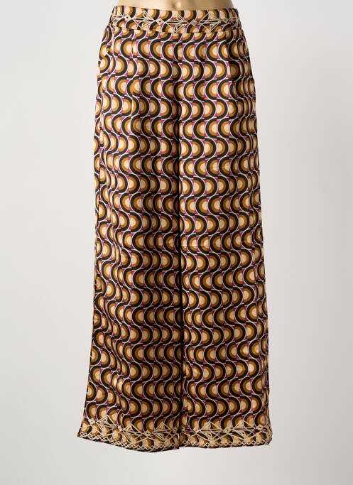 Pantalon larg maro MEISÏE femeie