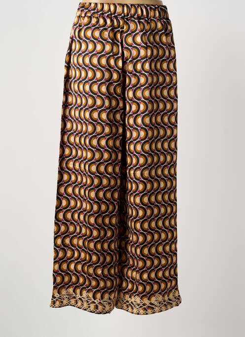 Pantalon larg maro MEISÏE femeie