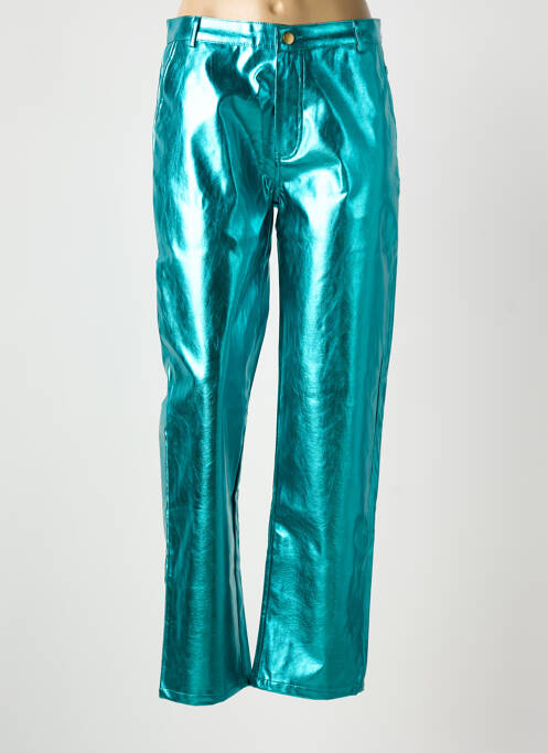 Pantalon drept albastru MEISÏE femeie