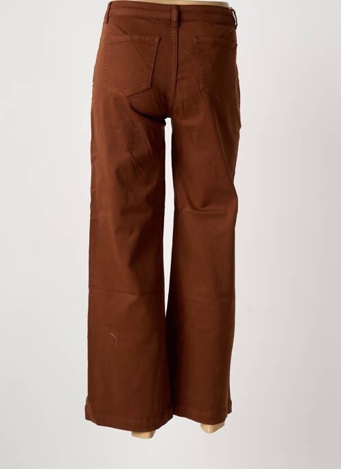 Blugi cu croială dreaptă maro ARTLOVE femeie