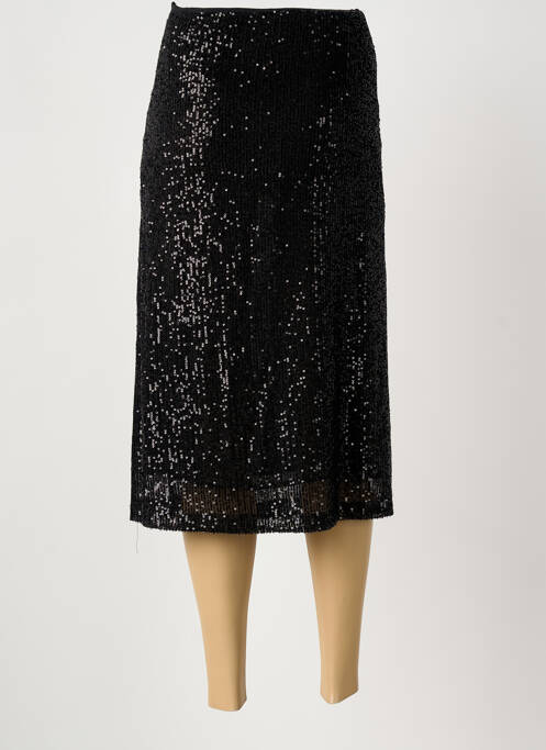 Fustă midi negru ARTLOVE femeie