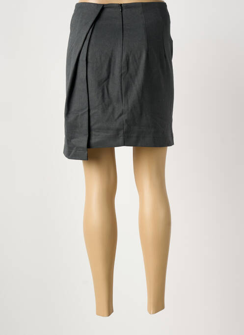 Fustă scurtă gri ARTLOVE femeie