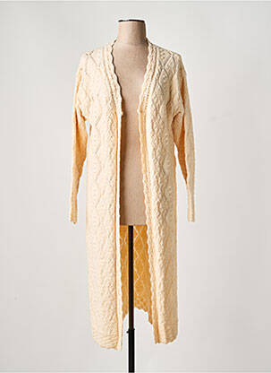 Vestă cu mâneci lungi roz MEISÏE femeie