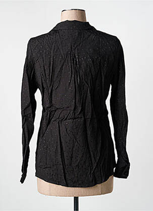 Cămașă croială cambrată mâneci lungi negru ARTLOVE femeie
