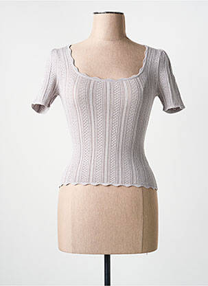 Pulover argintiu ARTLOVE femeie