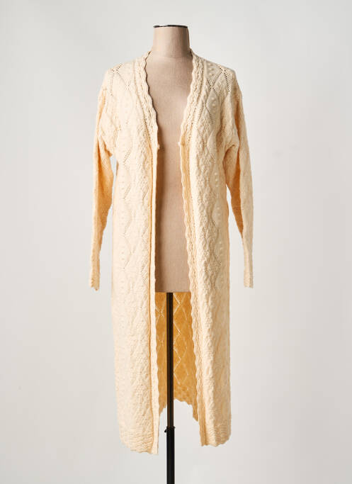 Vestă cu mâneci lungi roz MEISÏE femeie