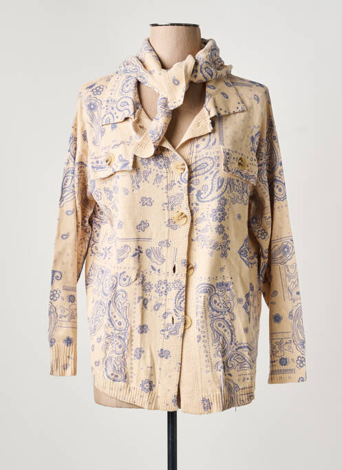 Vestă cu mâneci lungi albastru MEISÏE femeie