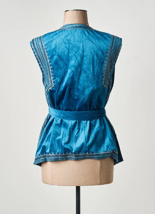 Vestă fără mâneci albastru MEISÏE femeie