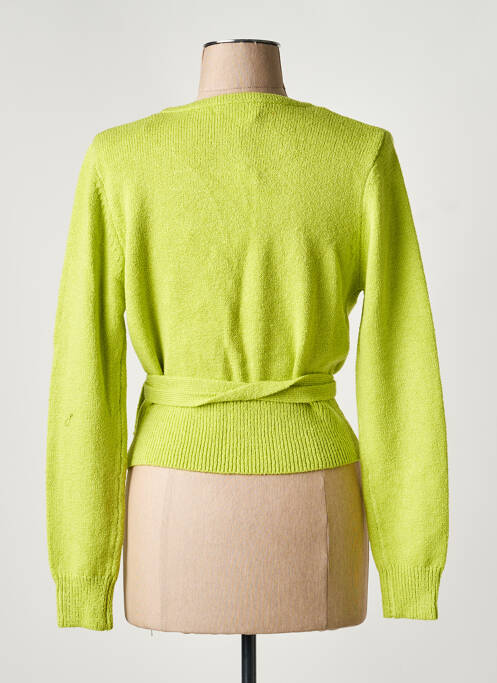 Cardigan petrecut verde ARTLOVE femeie