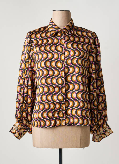 Cămașă maro MEISÏE femeie