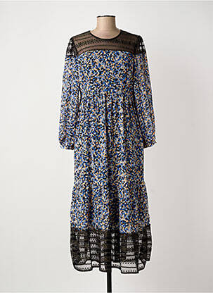 Rochie lungă albastru MEISÏE femeie