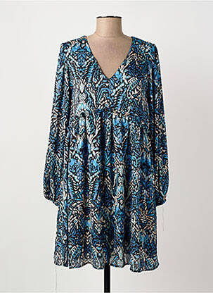 Rochie scurtă albastru ARTLOVE femeie