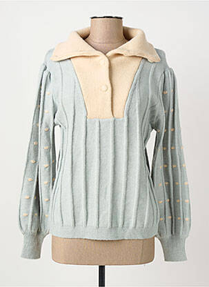 Pulover albastru MEISÏE femeie