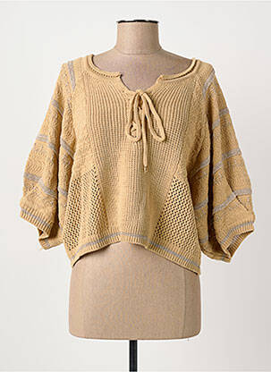 Pulover maro MEISÏE femeie