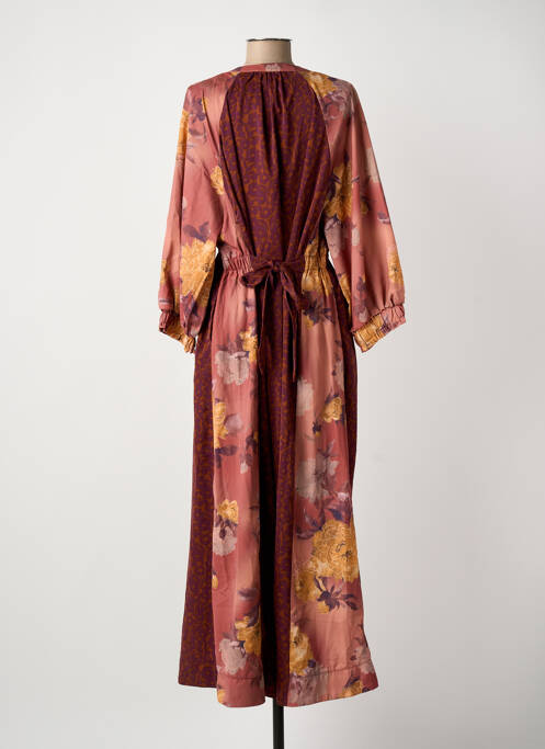 Rochie lungă roz MEISÏE femeie