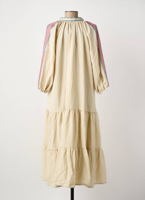 Rochie lungă bej MEISÏE femeie