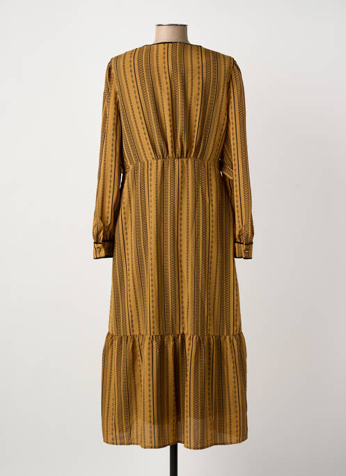 Rochie midi bej MEISÏE femeie