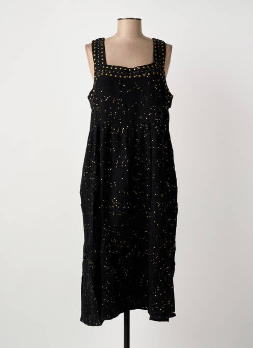 Rochie midi negru MEISÏE femeie