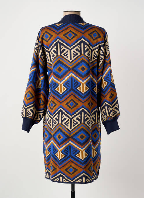 Rochie pulover albastru MEISÏE femeie