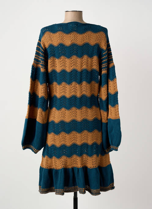 Rochie pulover albastru MEISÏE femeie