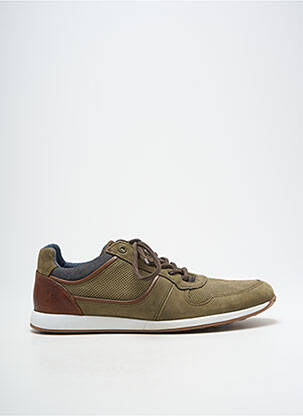 Adidași vârf rotund vârf rotund verde BULLBOXER bărbat
