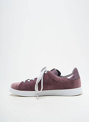 Adidași vârf rotund toc plat până la 3 cm violet VICTORIA femeie
