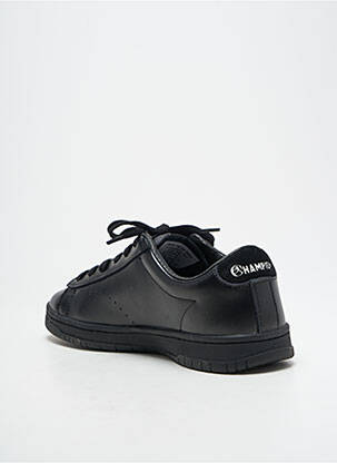 Adidași material neted toc plat până la 3 cm negru CHAMPION femeie