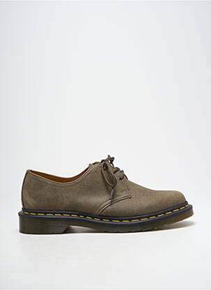 Derby-uri vârf rotund toc mic verde DR MARTENS bărbat