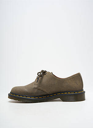 Derby-uri vârf rotund toc mic verde DR MARTENS bărbat