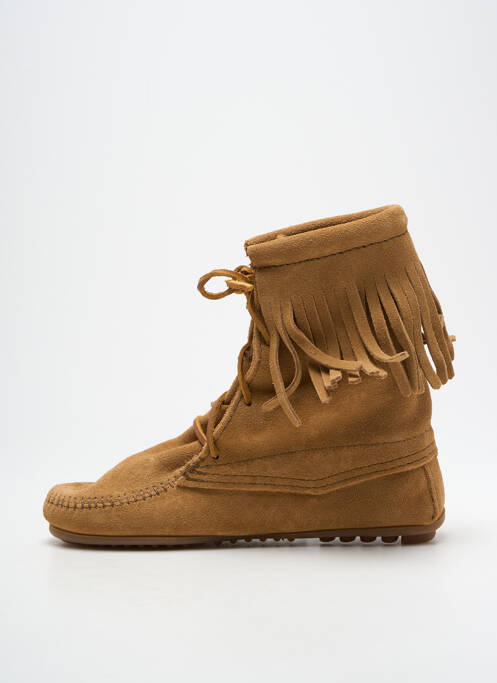 Botine/Ghete maro MINNETONKA femeie