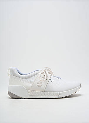 Adidași vârf rotund toc plat până la 3 cm alb TIMBERLAND femeie