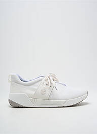 Adidași vârf rotund toc plat până la 3 cm alb TIMBERLAND femme