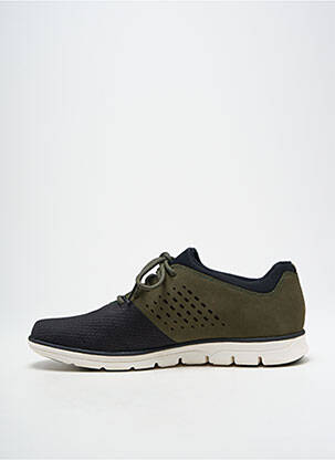 Adidași inserții toc platformă verde TIMBERLAND bărbat