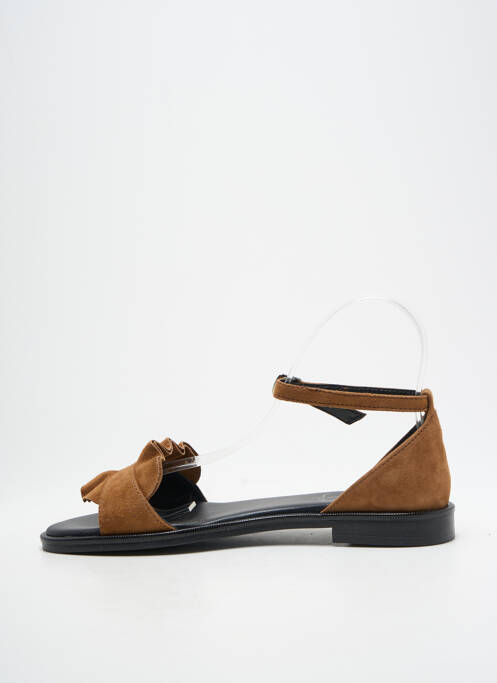 Sandale/Pantofi decupați maro METAMORF'OSE femeie