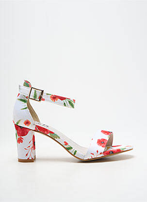 Sandale/Pantofi decupați alb ELUE PAR NOUS femeie