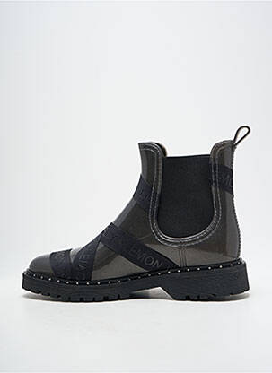Botine/ghete material neted toc plat până la 3 cm gri LEMON JELLY femeie