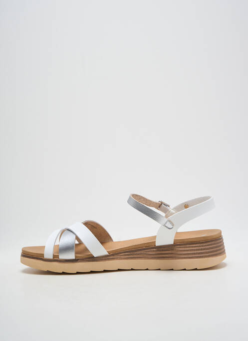 Sandale/Pantofi decupați argintiu XTI femeie