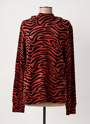 Hanorac cu glugă portocaliu BLUTSGESCHWISTER femeie