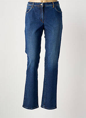 Blugi cu croială slim albastru COUTURIST femeie