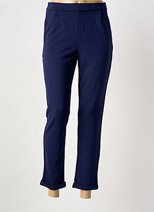 Pantalon 7/8 elasticitate mărime normală albastru KING LOUIE femeie