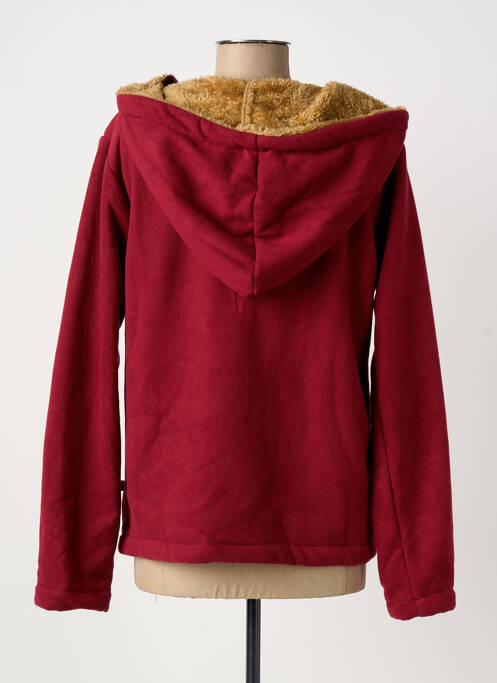 Hanorac cu glugă roșu KALI YOG femeie