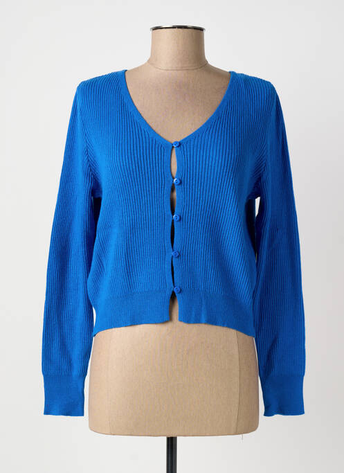 Vestă cu mâneci lungi albastru SURKANA femeie