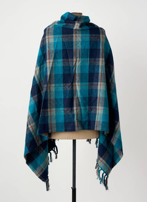 Poncho albastru MOUSQUETON femeie