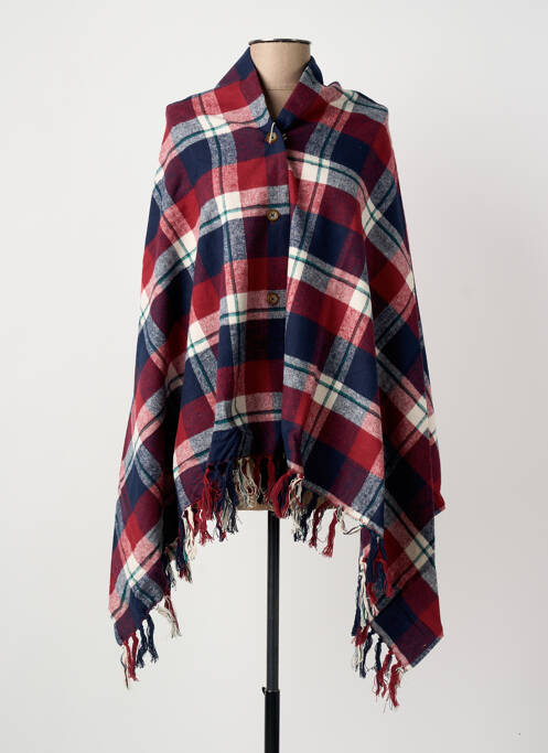 Poncho roșu MOUSQUETON femeie