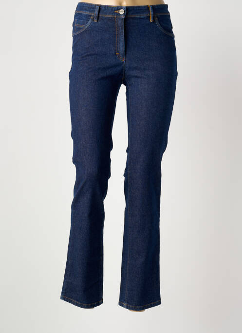 Blugi cu croială slim albastru COUTURIST femeie