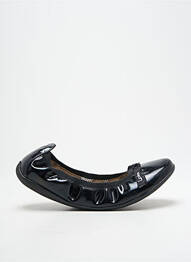 Balerine vârf rotund toc plat până la 3 cm negru LPB femme