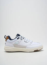 Adidași vârf rotund vârf rotund alb PEPE JEANS homme